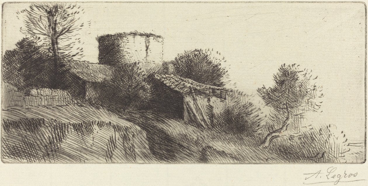 Kyyhkynen torni tekijältä Alphonse Legros