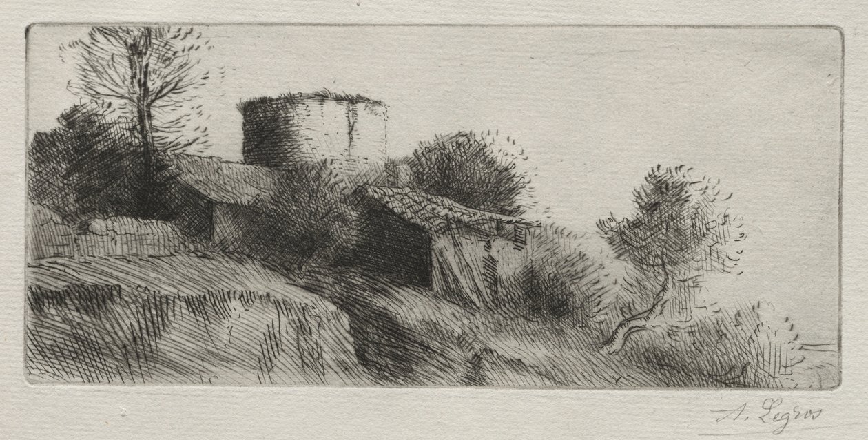 Kyyhkynen torni. tekijältä Alphonse Legros