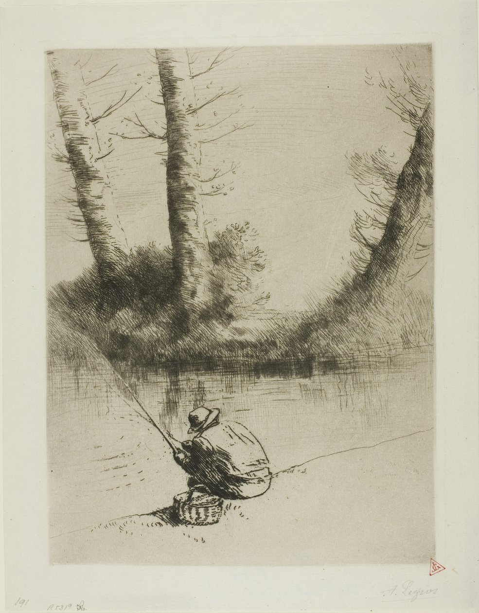 Polekalastaja tekijältä Alphonse Legros