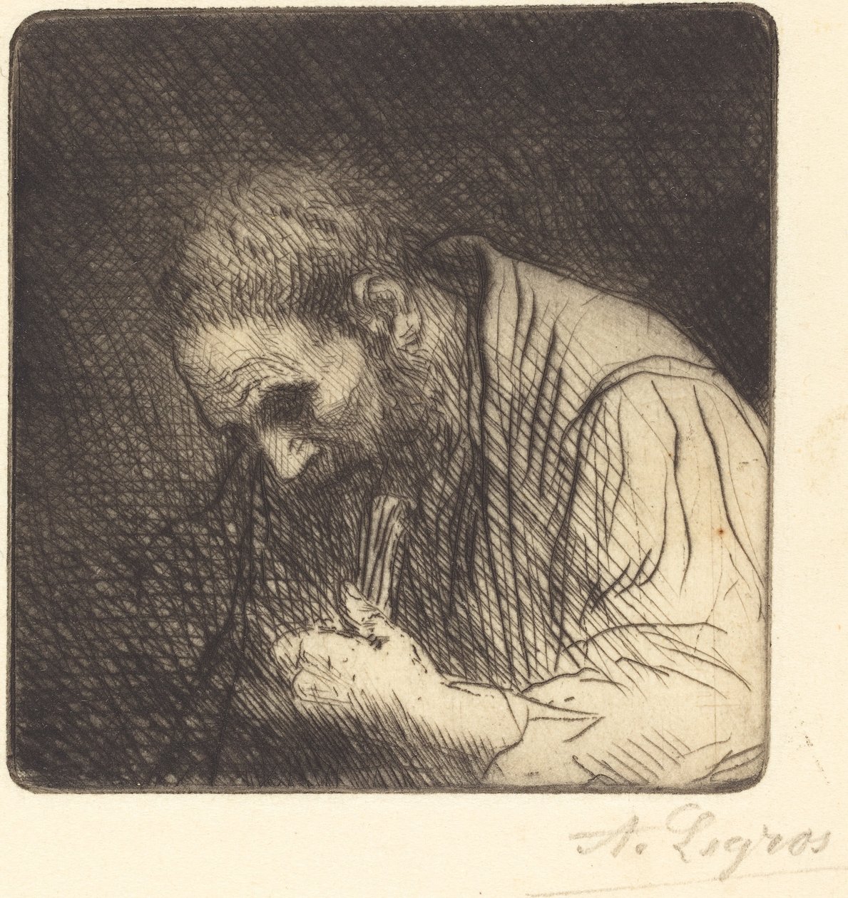 Mies parka tekijältä Alphonse Legros