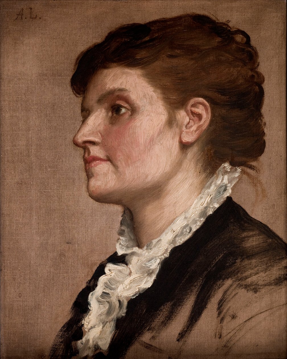 Naisen muotokuva tekijältä Alphonse Legros