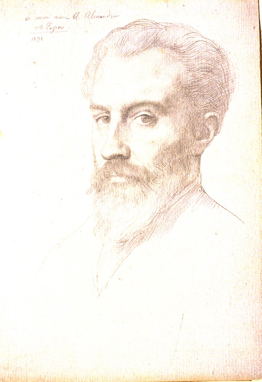 Arsène Alexandren muotokuva tekijältä Alphonse Legros