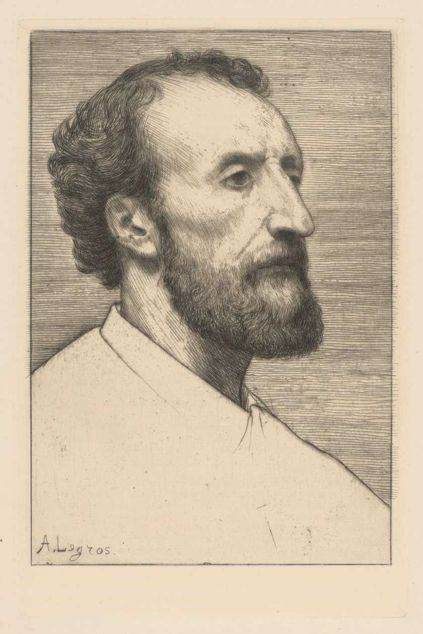 Jules Daloun muotokuva tekijältä Alphonse Legros