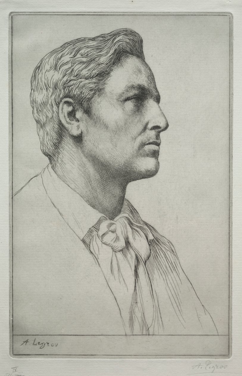 Sir Charles Holroydin muotokuva tekijältä Alphonse Legros
