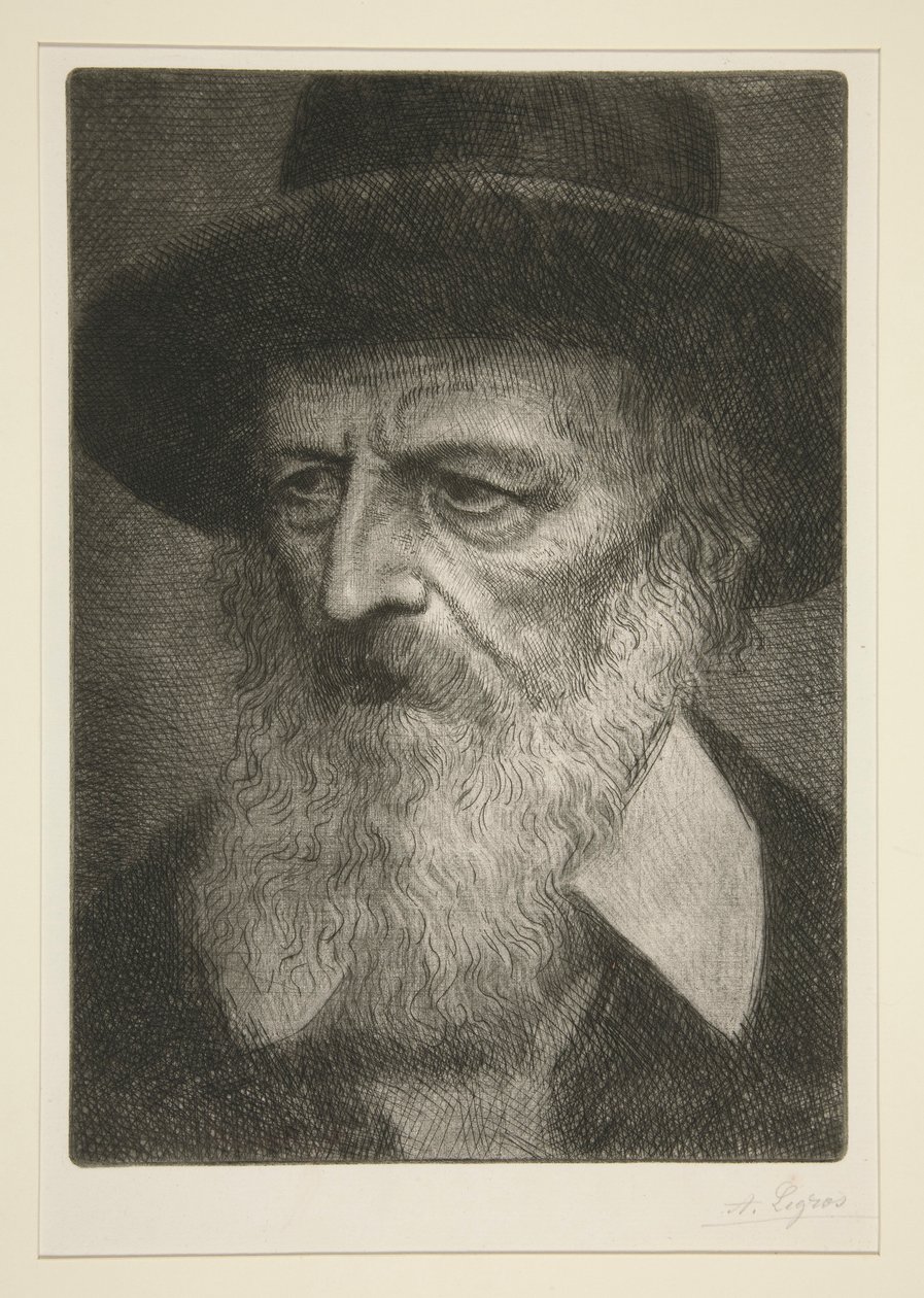 Muotokuva Tennysonista tekijältä Alphonse Legros