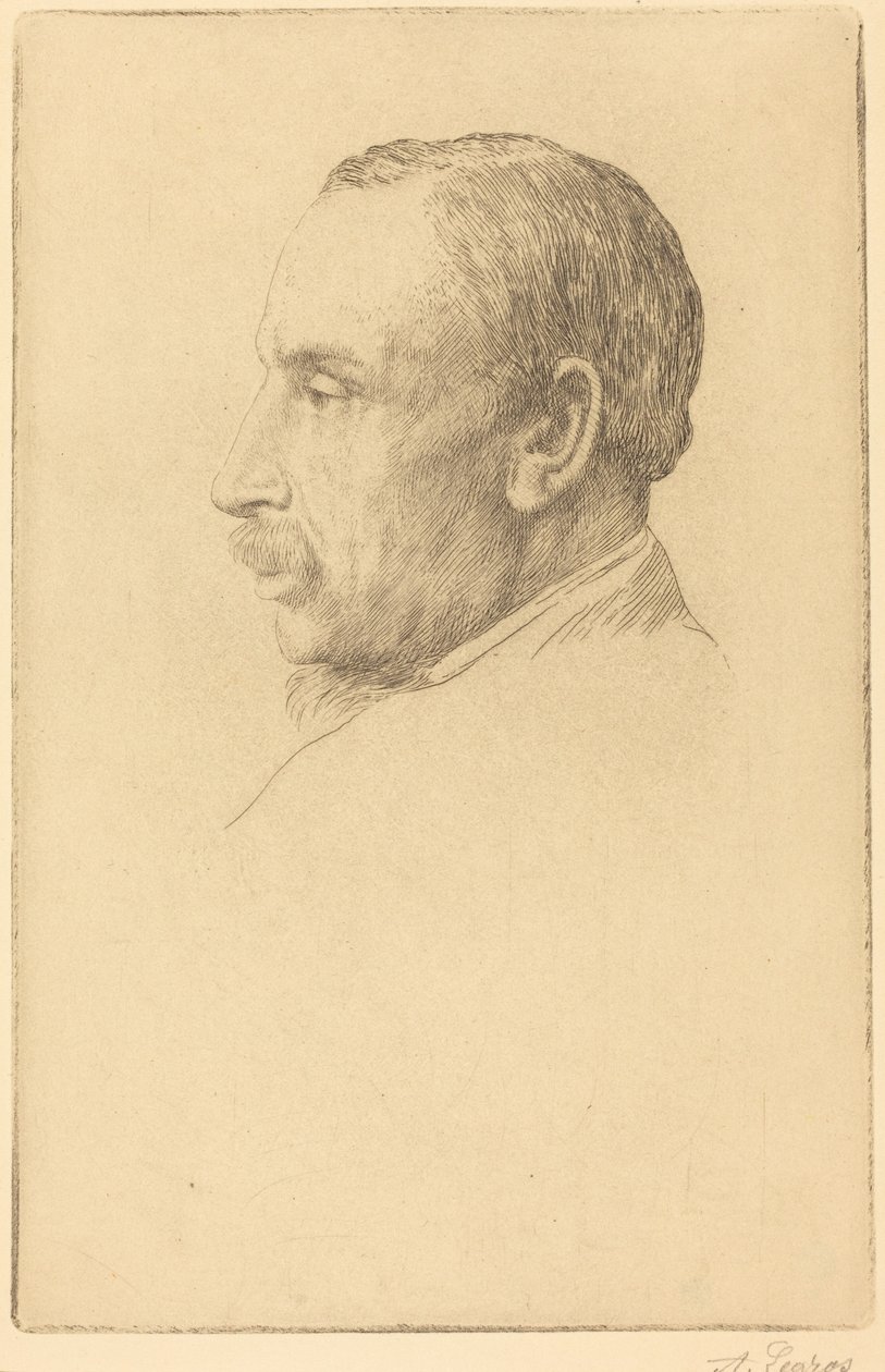 Professori W. Cawthorne Unwin tekijältä Alphonse Legros