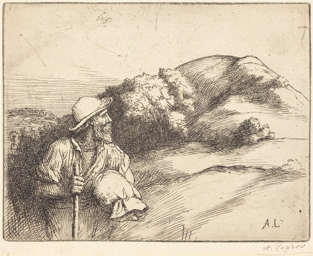 Paluu pelloilta tekijältä Alphonse Legros