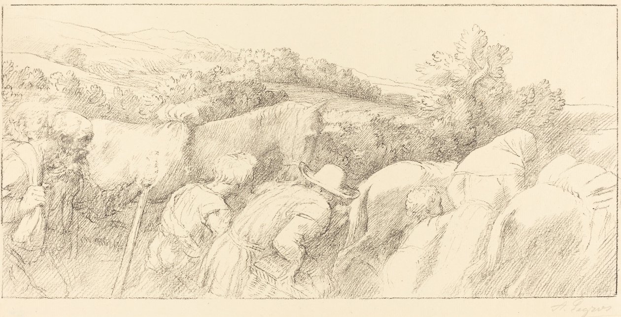 Talonpoikien paluu Talonpoikien paluu. tekijältä Alphonse Legros