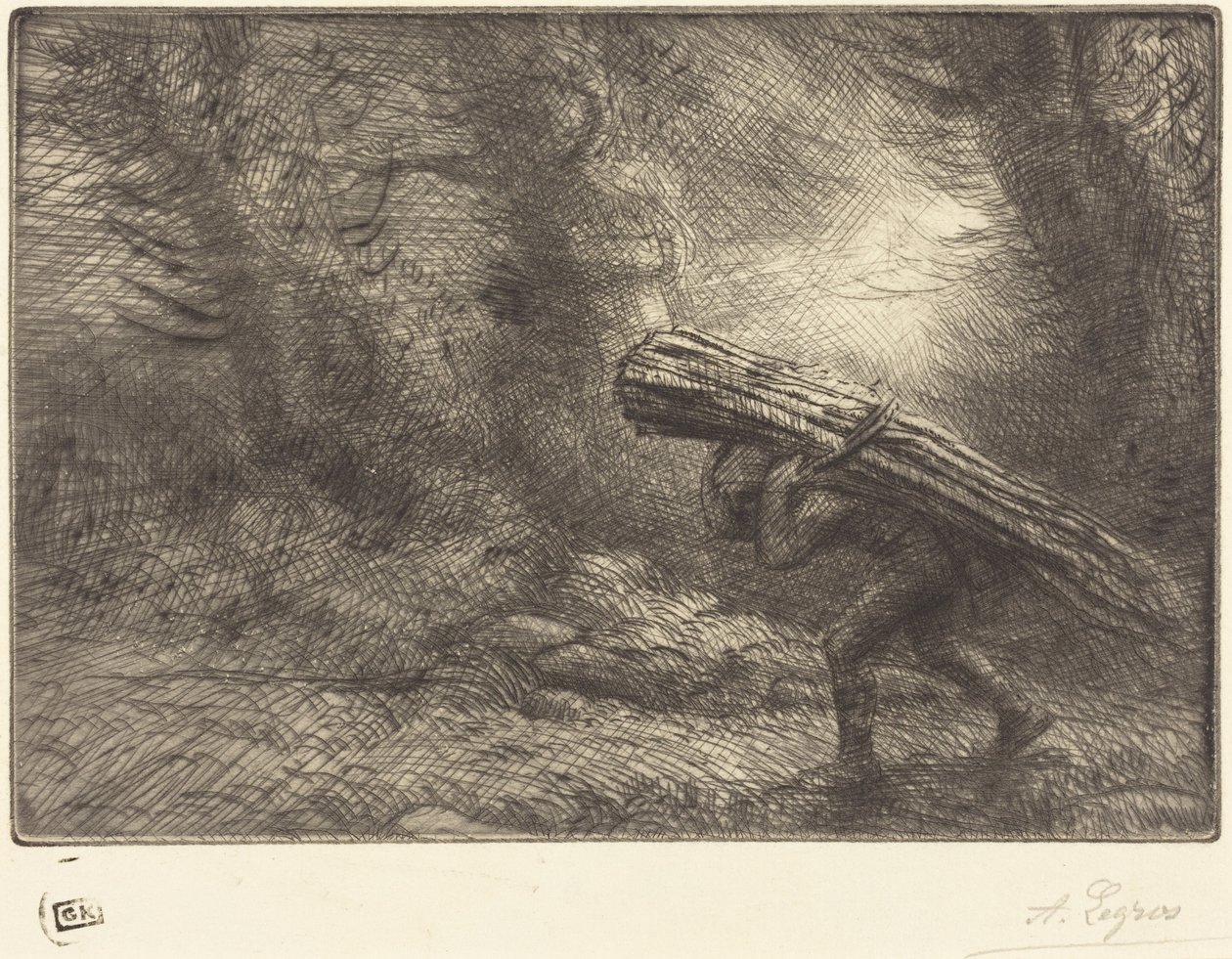 Paluu mökille tekijältä Alphonse Legros