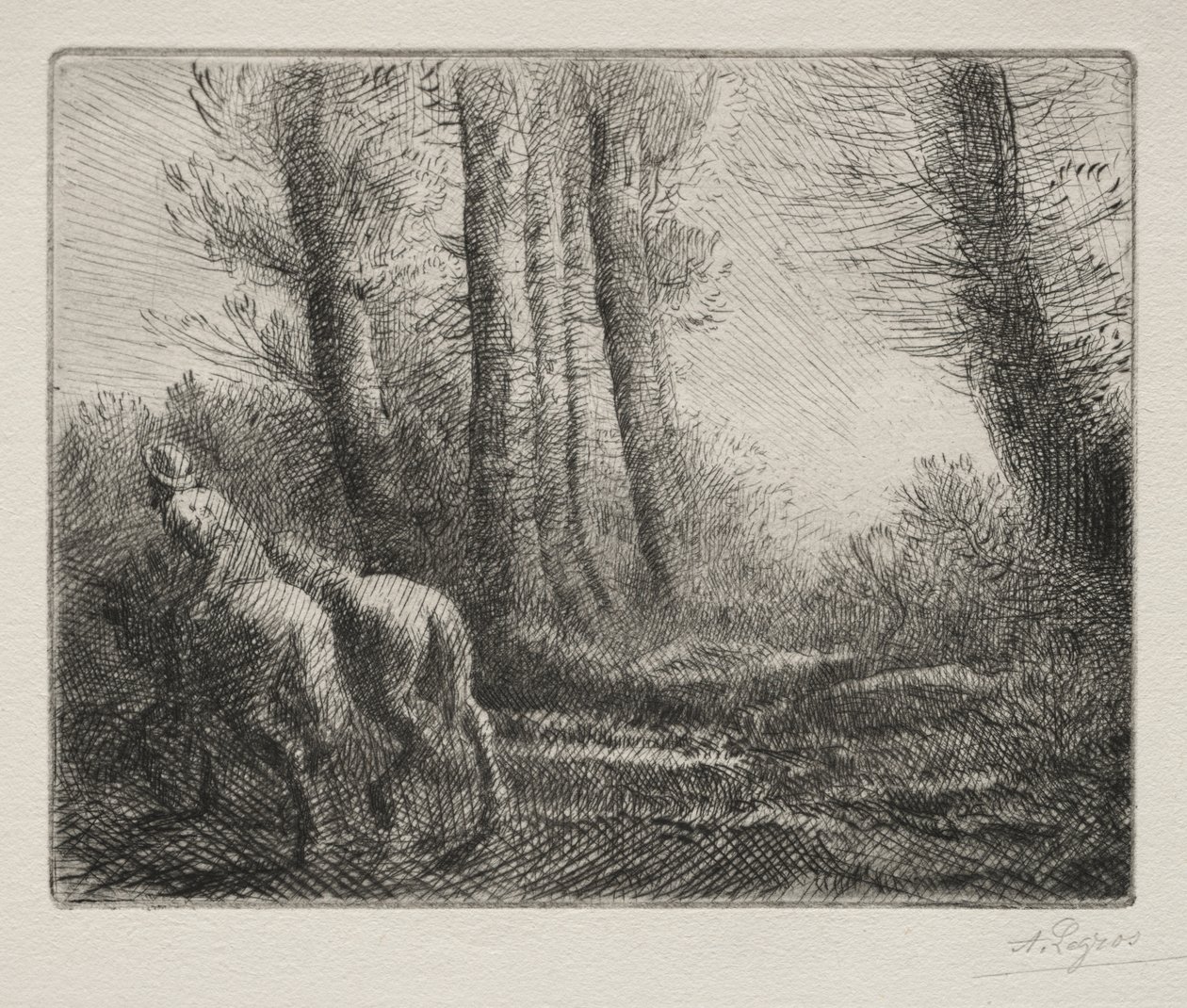 Paluu maanviljelystä tekijältä Alphonse Legros
