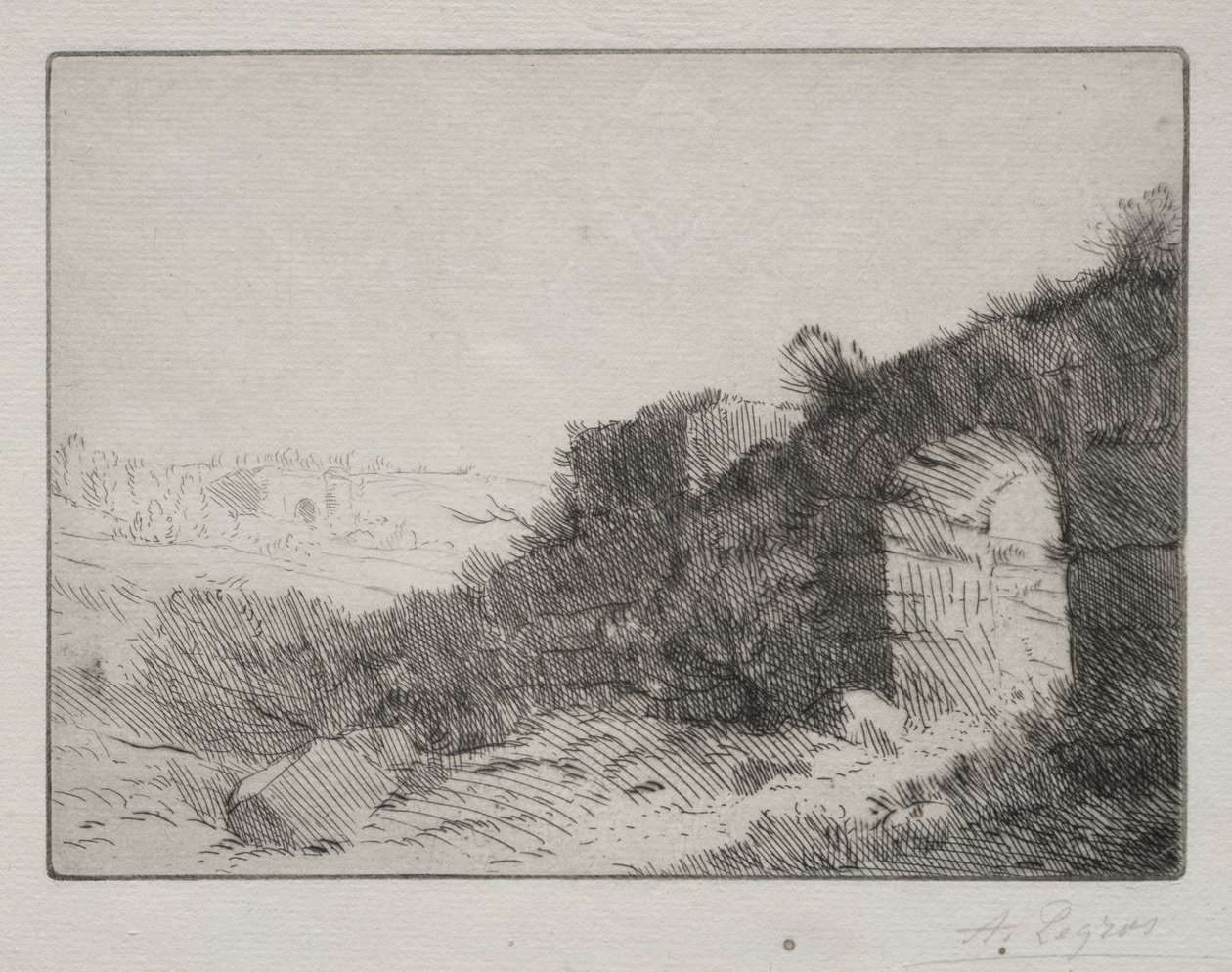 Rooman rauniot tekijältä Alphonse Legros