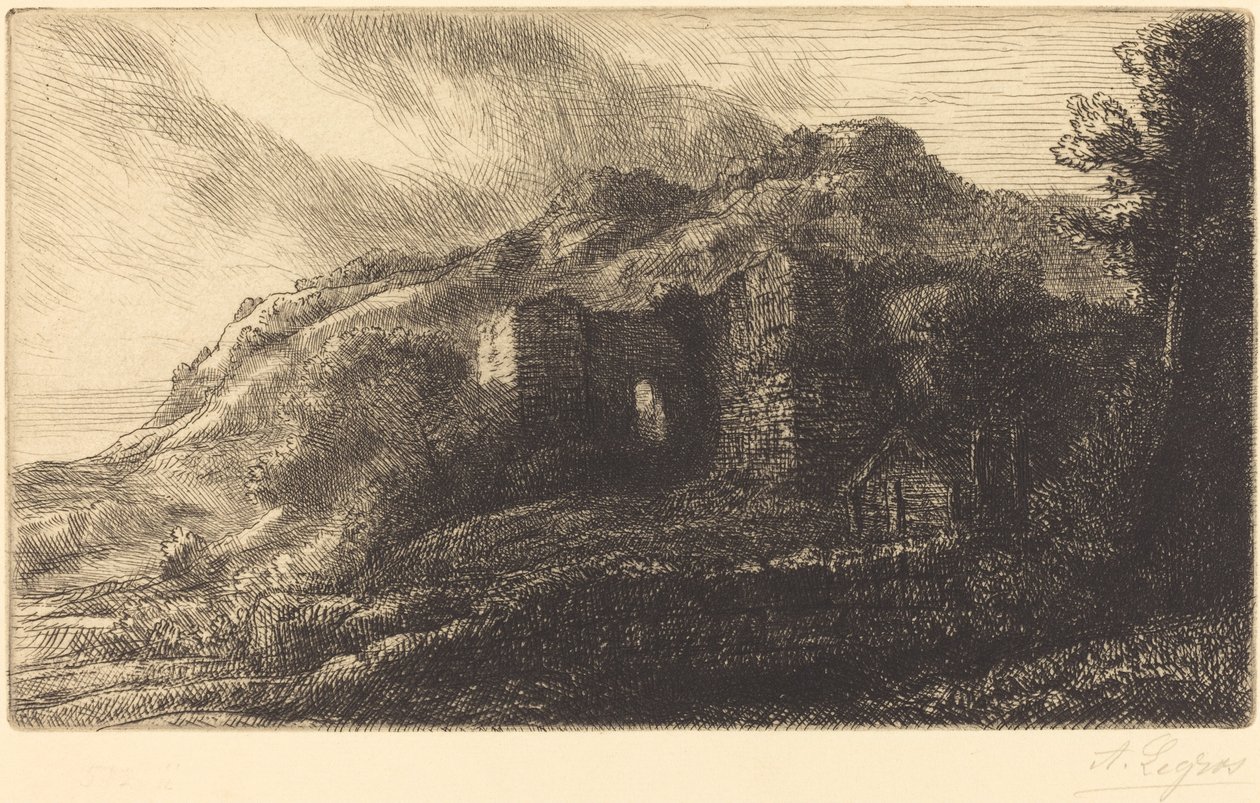 Linnan rauniot Linnan rauniot. tekijältä Alphonse Legros
