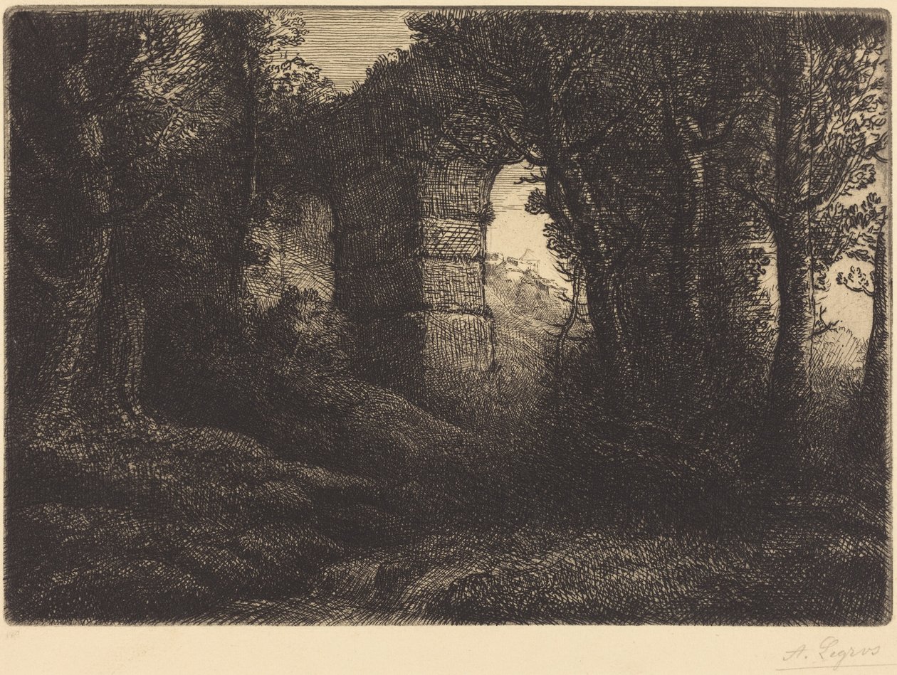 Muinaisen vesijohdon rauniot (Ruine d