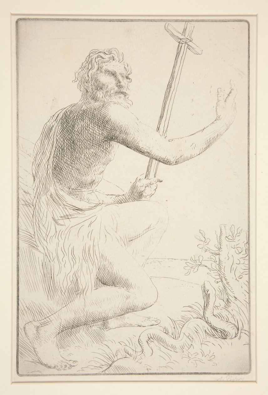 Saint Jean (Saint John) tekijältä Alphonse Legros
