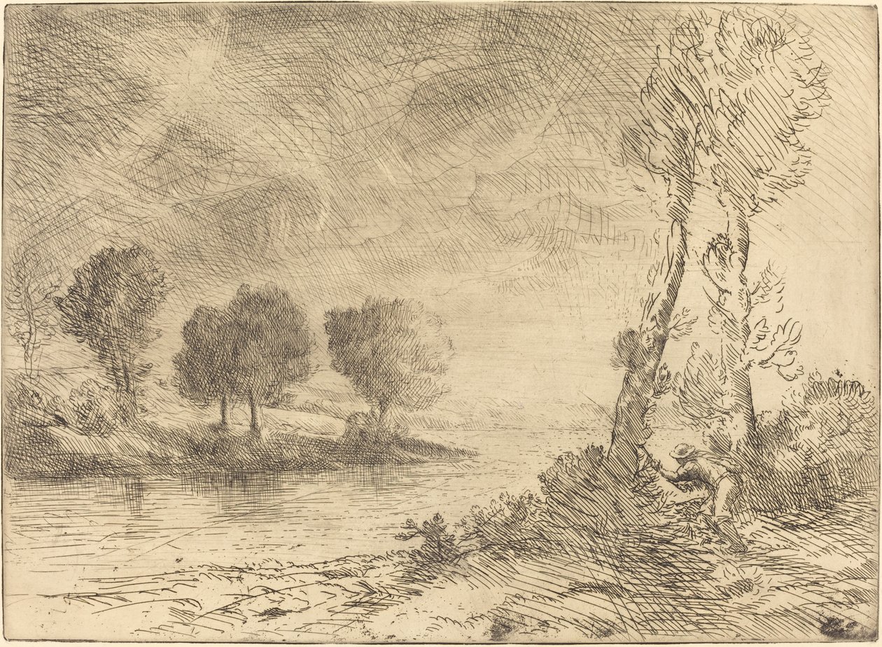 Lohen kalastaja tekijältä Alphonse Legros