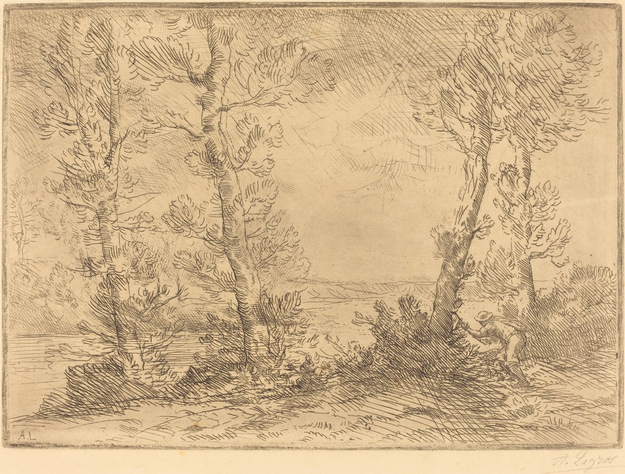 Lohen kalastaja tekijältä Alphonse Legros