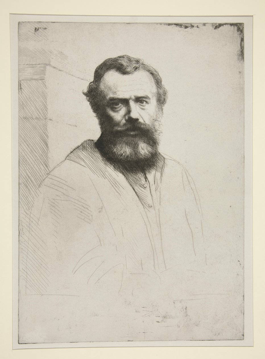Omakuva tekijältä Alphonse Legros