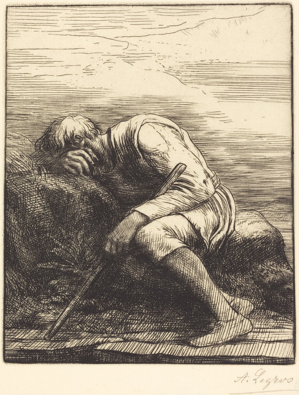 Merimies Sinbad (Sinbad le marin) tekijältä Alphonse Legros