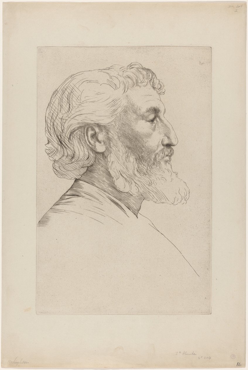 Sir Frederic Leighton tekijältä Alphonse Legros