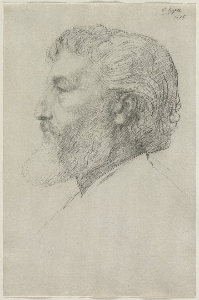 Sir Frederick Leighton tekijältä Alphonse Legros