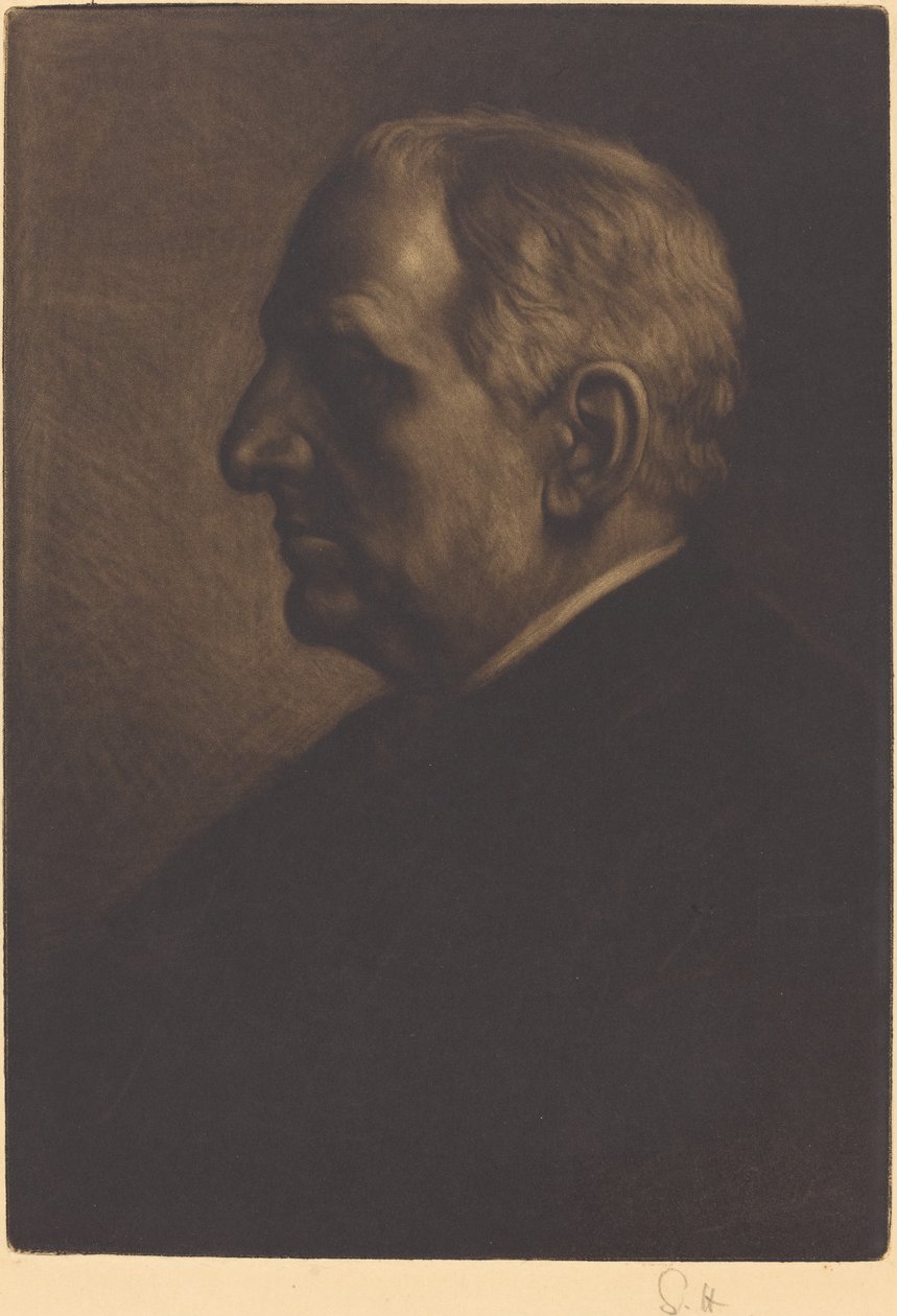 Sir Seymour Haden. tekijältä Alphonse Legros