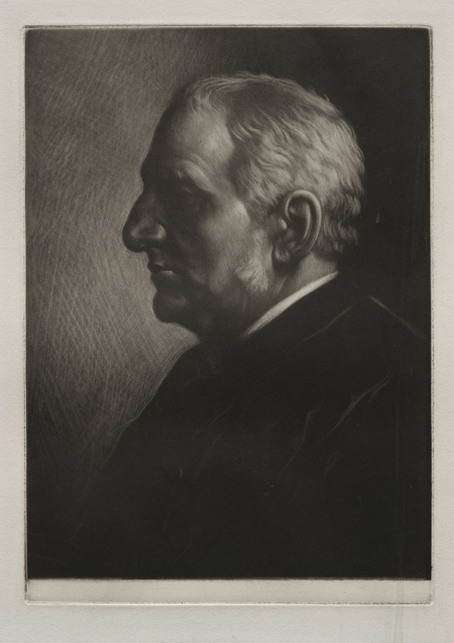 Sir Seymour Haden tekijältä Alphonse Legros