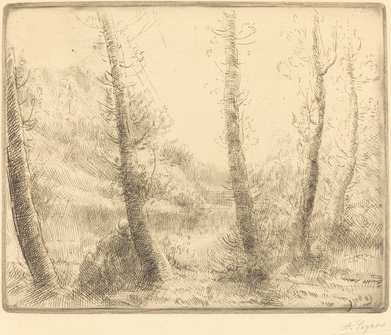Pieni järvi Pieni järvi. tekijältä Alphonse Legros