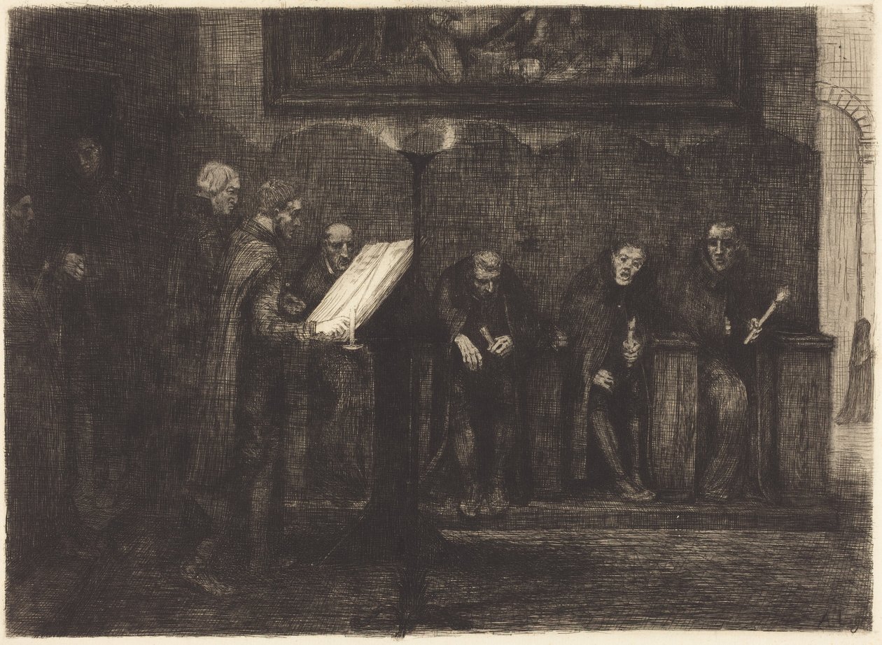 Spanish Singers (Espanjalaiset laulajat) tekijältä Alphonse Legros