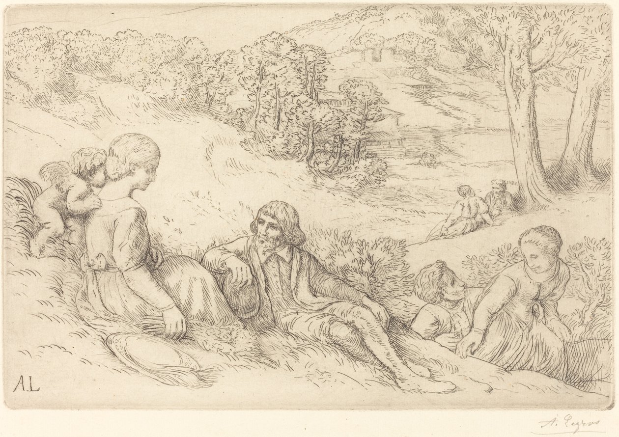 kevät tekijältä Alphonse Legros