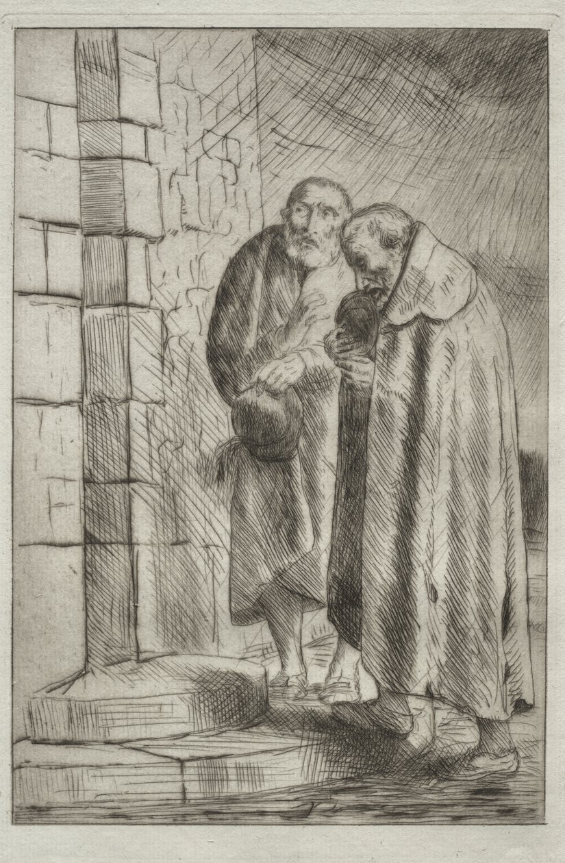 Pyhä Pietari ja Paavali Richardin portilla tekijältä Alphonse Legros
