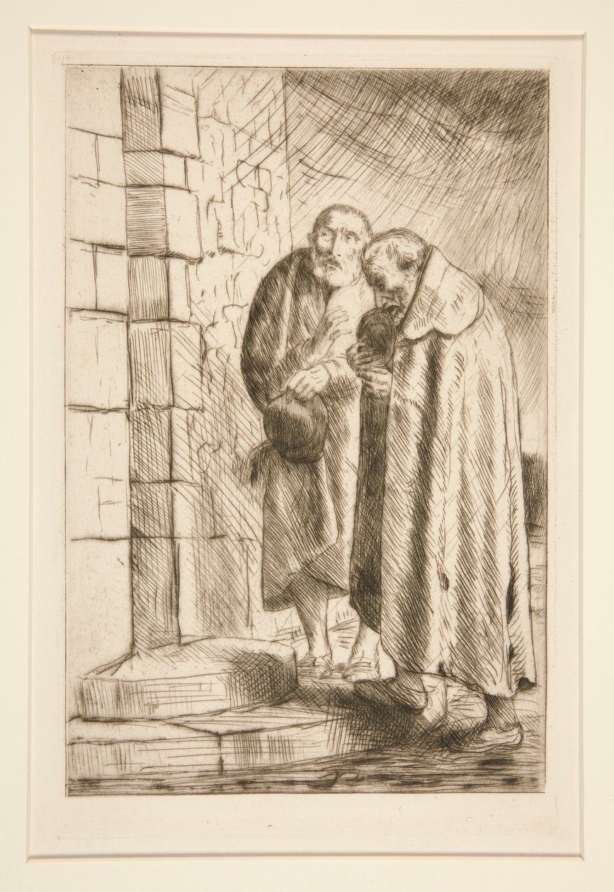 St. Pierre ja St. Paul M. Richardin ovella, Histoire du Bonhomme Miserestä (St. Peter and St. Paul at MR Richard tekijältä Alphonse Legros