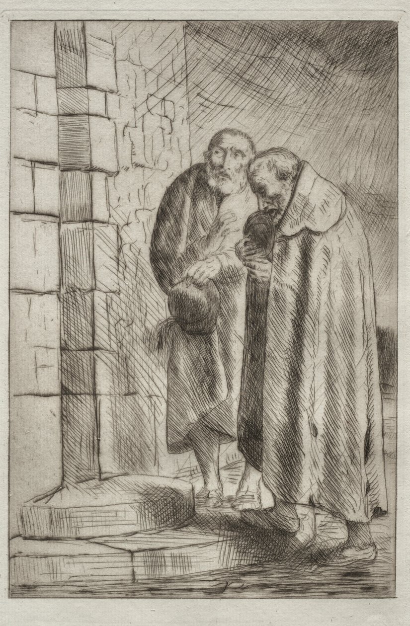 Pyhä Pietari ja Paavali Richardin portilla tekijältä Alphonse Legros