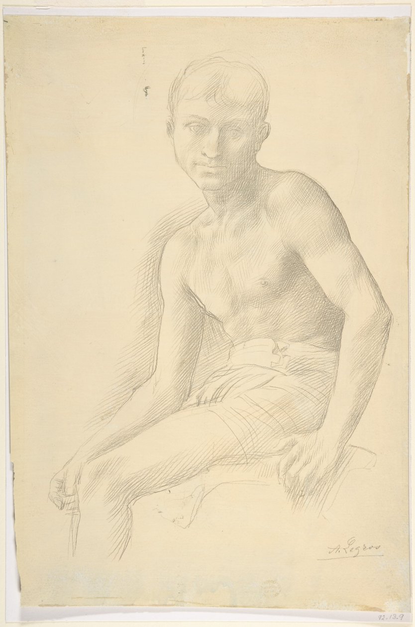 Hahmotutkielma tekijältä Alphonse Legros