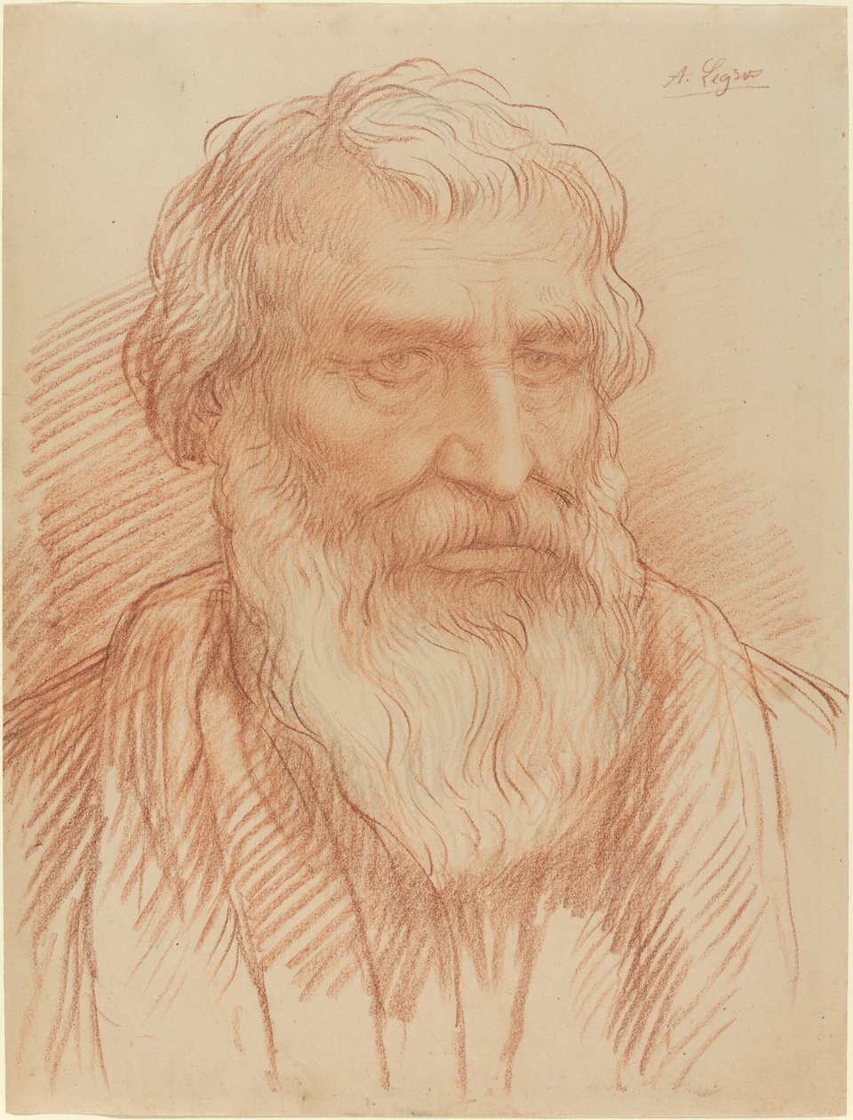 Pään tutkimus tekijältä Alphonse Legros