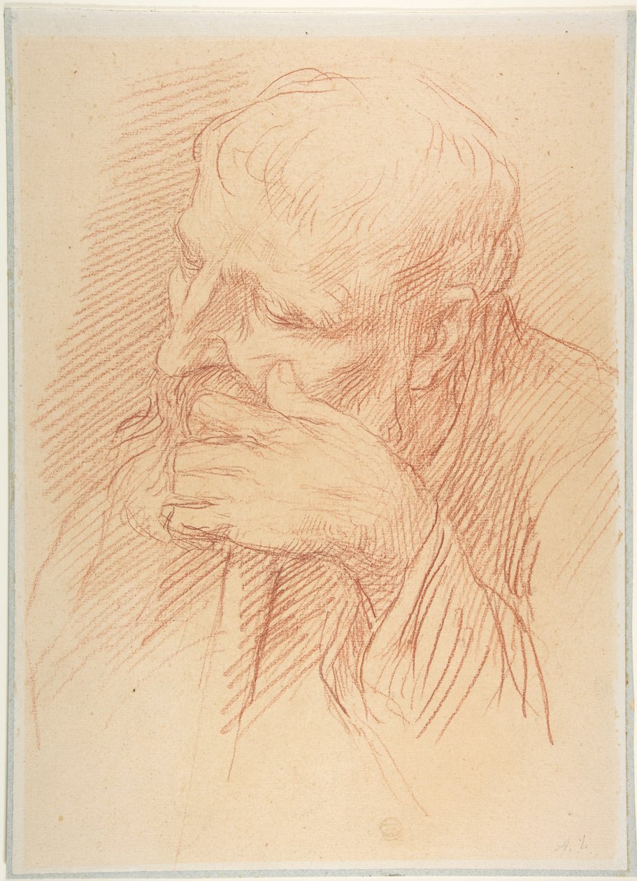 Pään tutkimus tekijältä Alphonse Legros