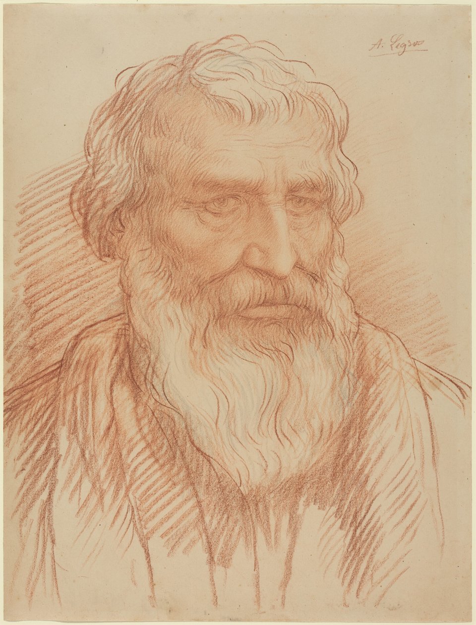 Pään tutkimus tekijältä Alphonse Legros