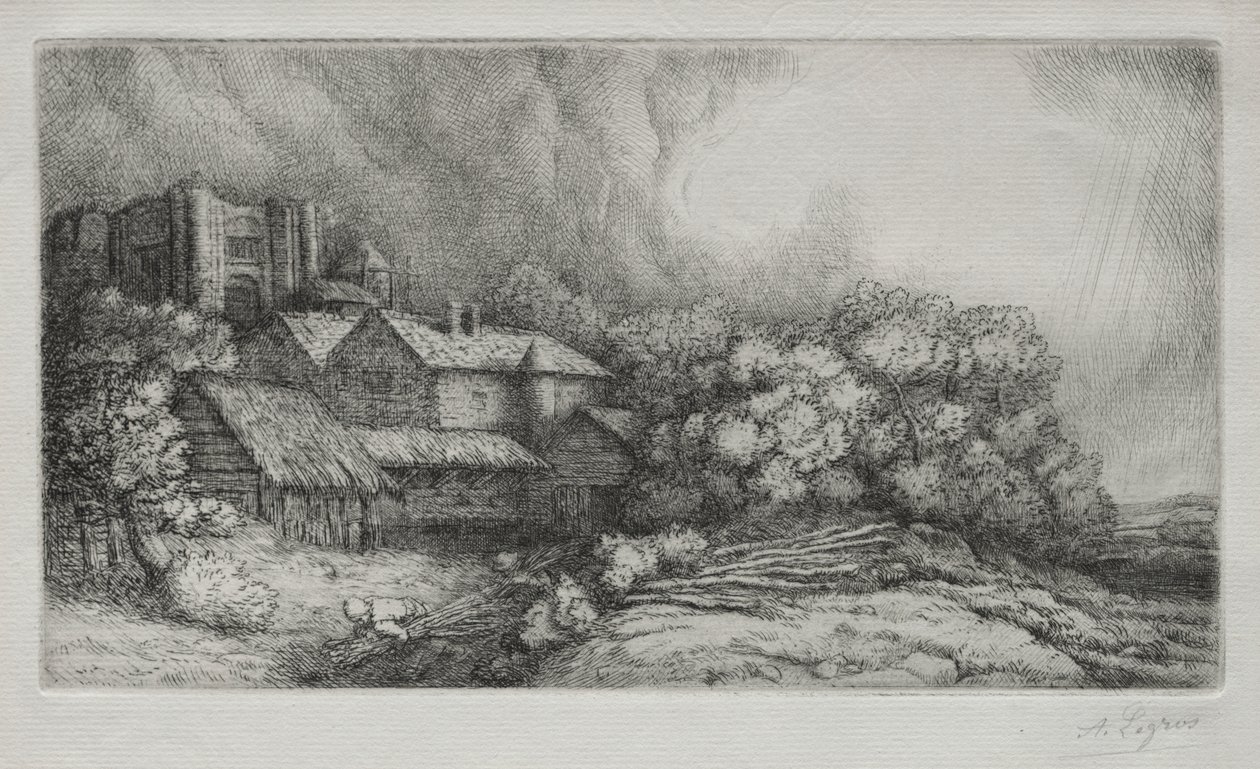 Abbey Farm tekijältä Alphonse Legros