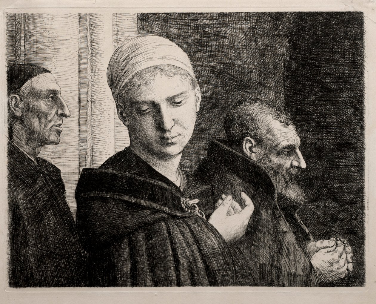 Kaste, 1870. tekijältä Alphonse Legros