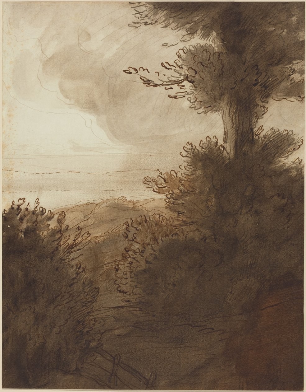 Iso puu tekijältä Alphonse Legros