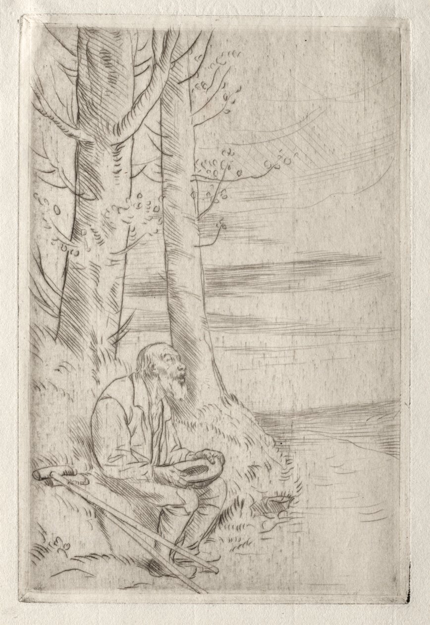 Sokea kerjäläinen tekijältä Alphonse Legros