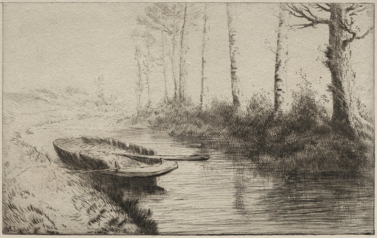 Kanava, aamu tekijältä Alphonse Legros