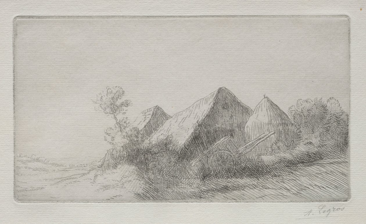 Kärryvarasto. tekijältä Alphonse Legros
