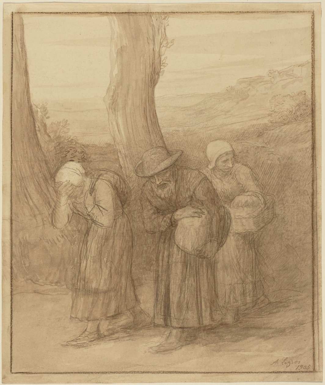 Lähtö tekijältä Alphonse Legros