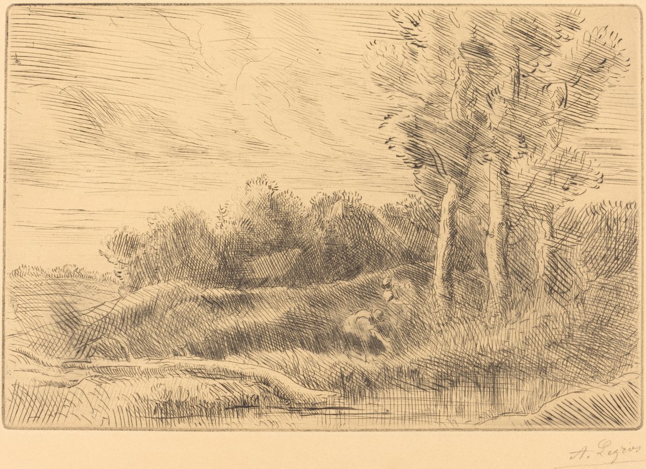 Kaivon talo (La maison du puits) tekijältä Alphonse Legros