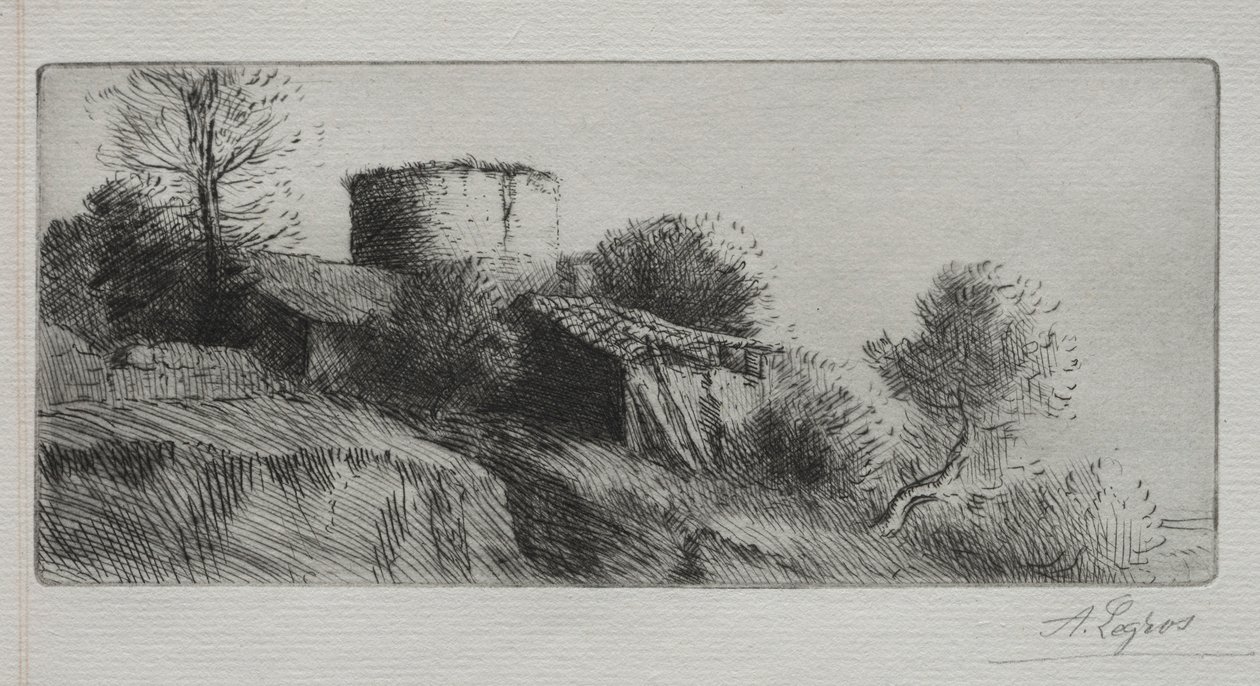 Kyyhkynen torni. tekijältä Alphonse Legros