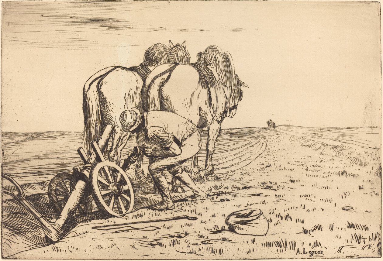 Aura (La charrue) tekijältä Alphonse Legros