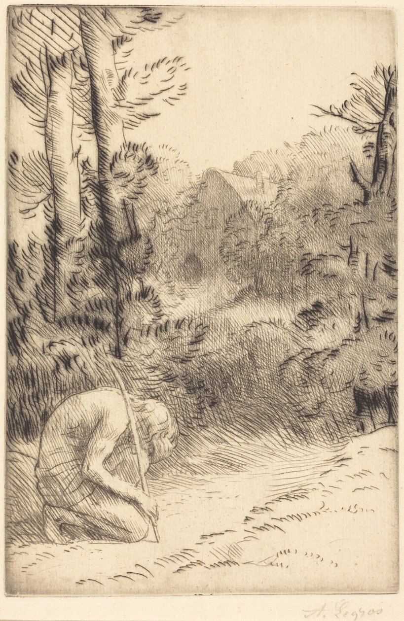 The Prodigal Son, 2. levy (Tuhlaajapoika) tekijältä Alphonse Legros