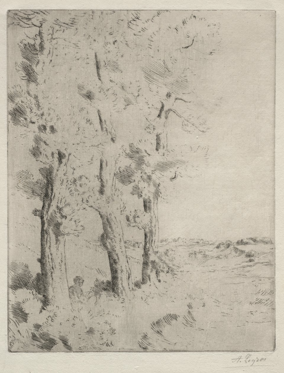 Lukija: Luento puiden alla tekijältä Alphonse Legros