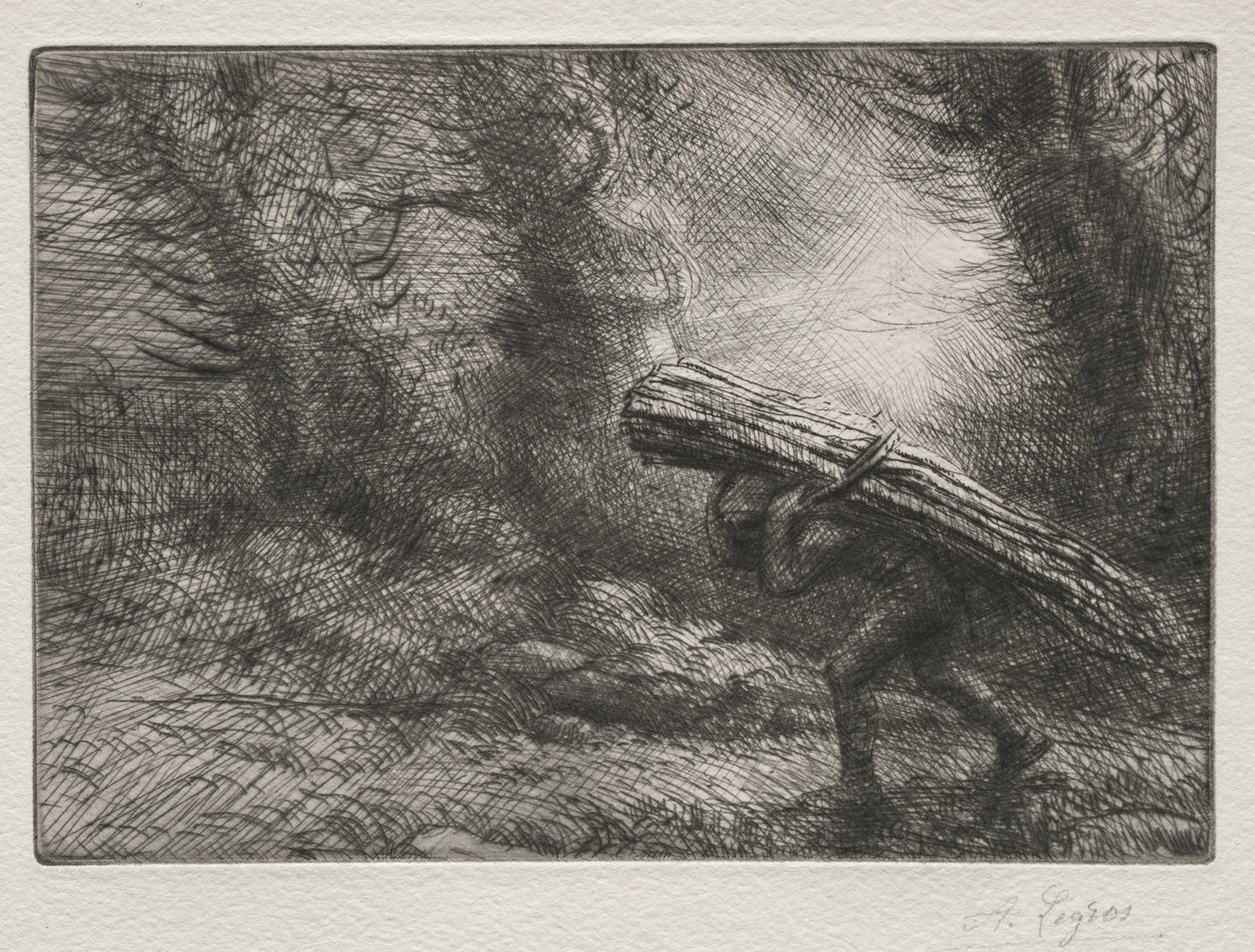 Paluu mökille tekijältä Alphonse Legros