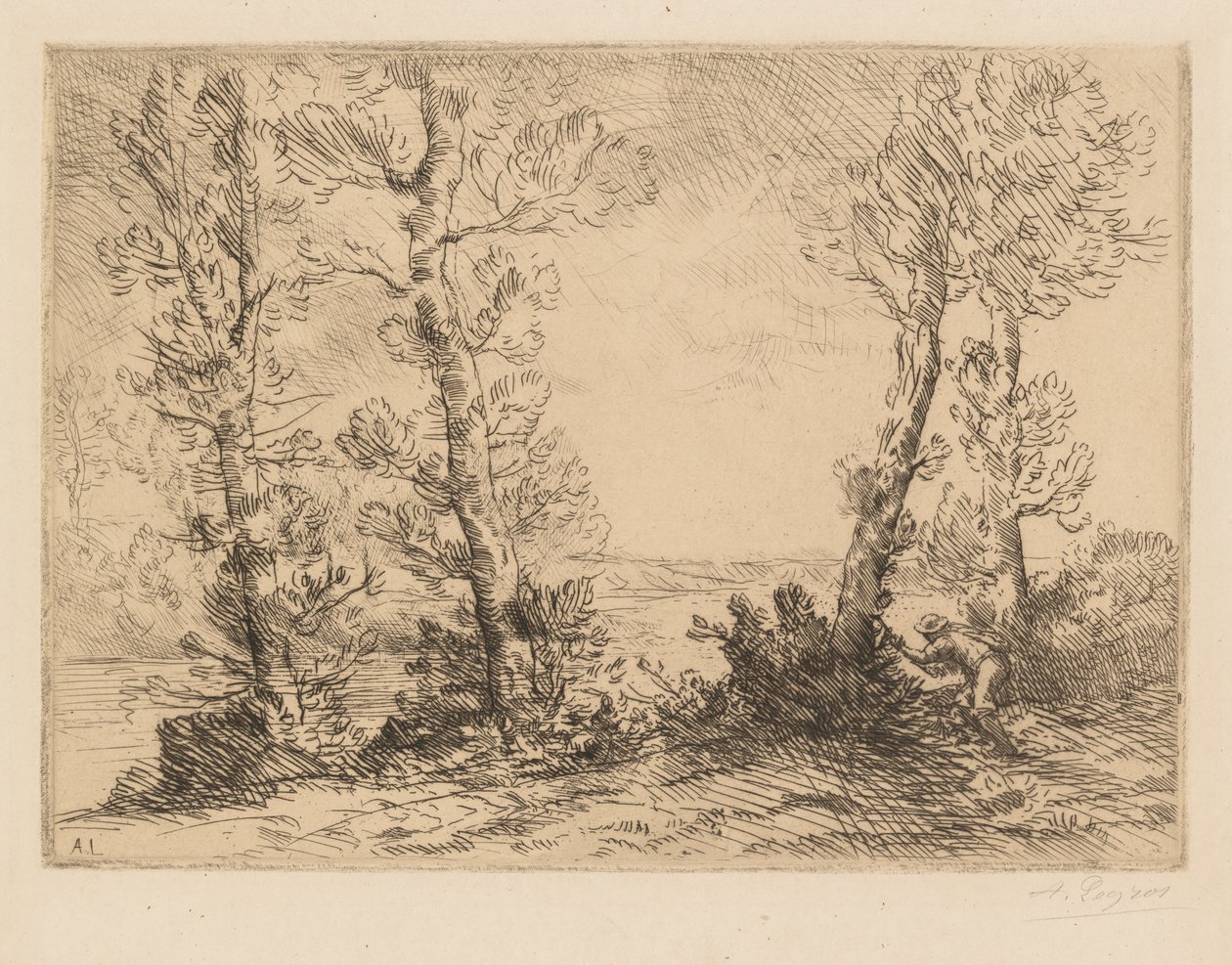 Lohen kalastaja tekijältä Alphonse Legros